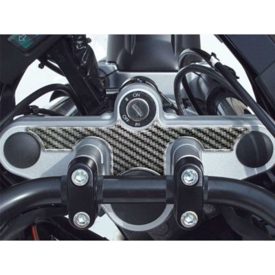 Protège tête de fourche PRINT carbon-look BMW