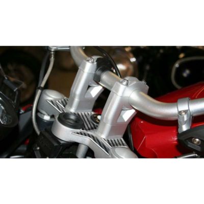 Protège tête de fourche PRINT carbon-look BMW