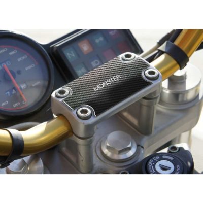 Protège tête de fourche PRINT carbon-look Ducati