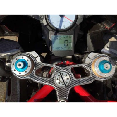 Protège tête de fourche PRINT carbon-look Ducati