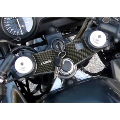 Protège tête de fourche PRINT carbon-look Honda