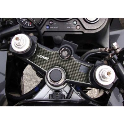 Protège tête de fourche PRINT carbon-look Honda