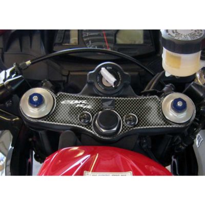 Protège tête de fourche PRINT carbon-look Honda