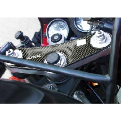 Protège tête de fourche PRINT carbon-look Honda