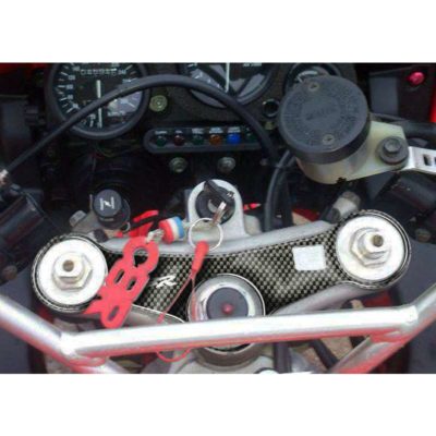 Protège tête de fourche PRINT carbon-look Honda