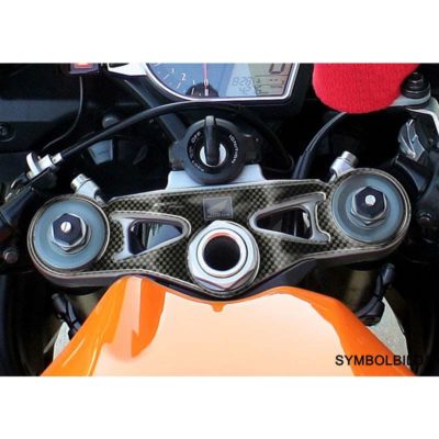 Protège tête de fourche PRINT carbon-look Honda