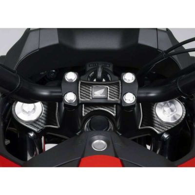 Protège tête de fourche PRINT carbon-look Honda