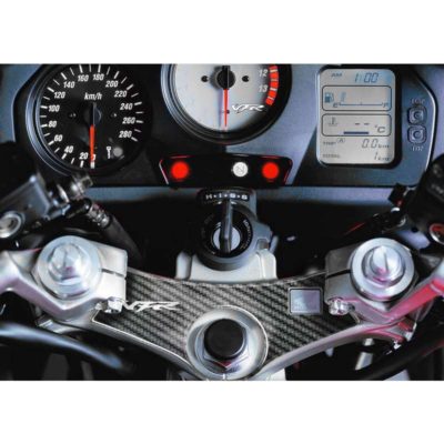 Protège tête de fourche PRINT carbon-look Honda