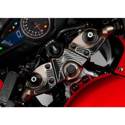 Protège tête de fourche PRINT carbon-look Honda