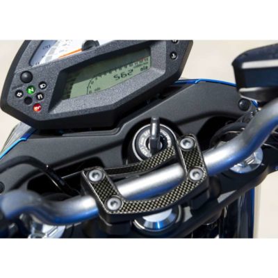 Protège tête de fourche PRINT carbon-look Kawasaki