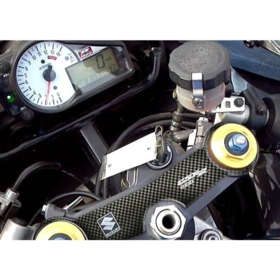 Protège tête de fourche PRINT carbon-look Suzuki