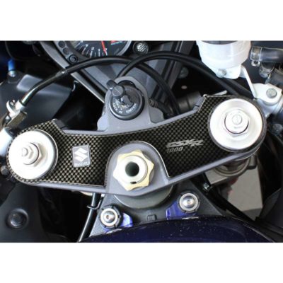 Protège tête de fourche PRINT carbon-look Suzuki