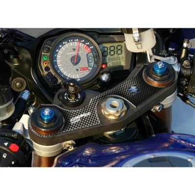 Protège tête de fourche PRINT carbon-look Suzuki