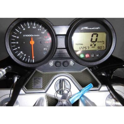 Protège tête de fourche PRINT carbon-look Suzuki