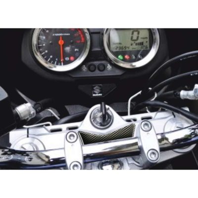 Protège tête de fourche PRINT carbon-look Suzuki