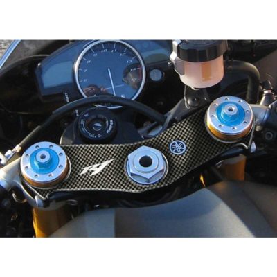 Protège tête de fourche PRINT carbon-look Yamaha