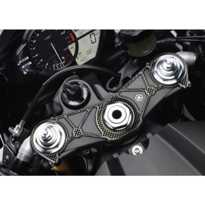 Protège tête de fourche PRINT carbon-look Yamaha
