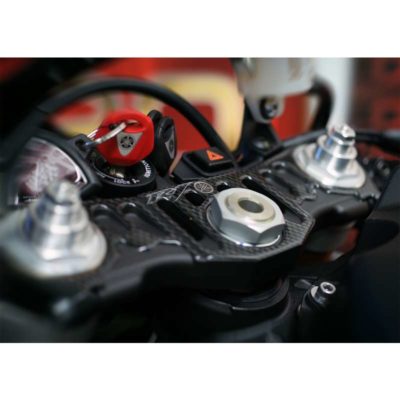 Protège tête de fourche PRINT carbon-look Yamaha