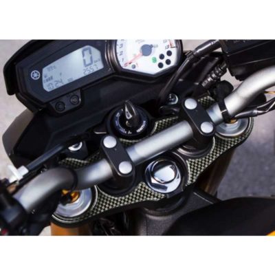 Protège tête de fourche PRINT carbon-look Yamaha