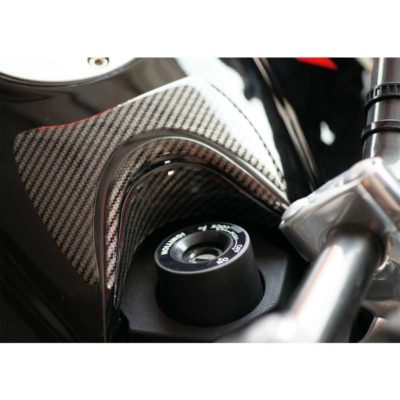 Protéction haut rés PRINT en carbon-look pour Yamaha