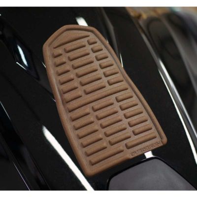 Protéction haut rés PRINT GOLD ANNIVERSARY SOFT TOUCH style cuir brun 90x150mm