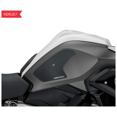 Side-Pad PRINT (paire) ONEdesign HDR207 noir BMW