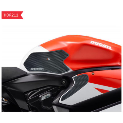 Side-Pad PRINT (paire) ONEdesign HDR211 noir Ducati