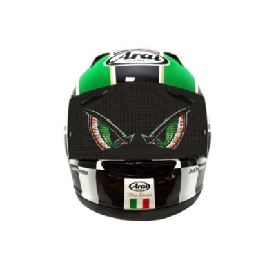 Feuille visière/coloration PRINT ONE VISION SNAKE EYES en vert 41 x 21.5cm