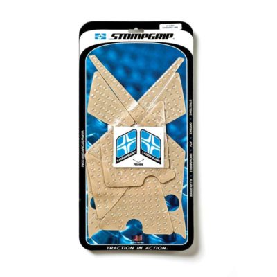 Side-Pad STOMPGRIP POWERSPORTS - VOLCANO transparent Suzuki