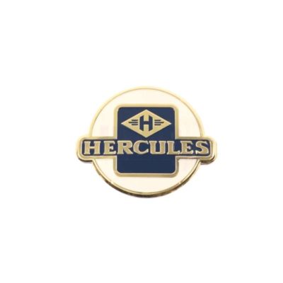 Emblem réservoir d'essence HERCULES (53 x 63mm) en alu