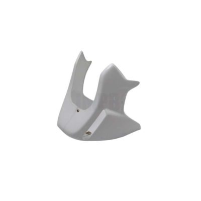 Spoiler moteur MOPED KINGS universel (brut) blanc