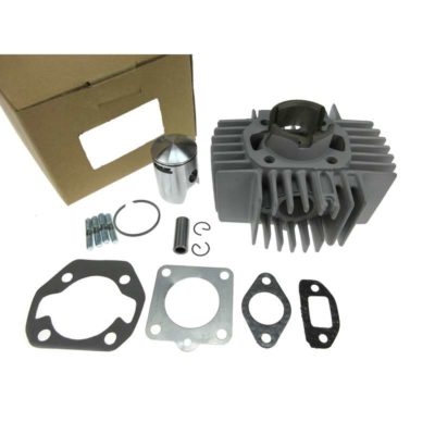 Kit MOPED KINGS Ø 38mm (axe 12) alu ailler. court 6 sorties Puch E50 décompr.