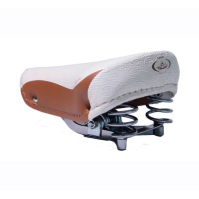 Selle MOPED KINGS SEVENTY'S 240 x 210mm bico- blanc