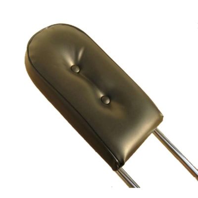 Coussin Sissybar MOPED KINGS 30x15x5cm cuir synthétique noir