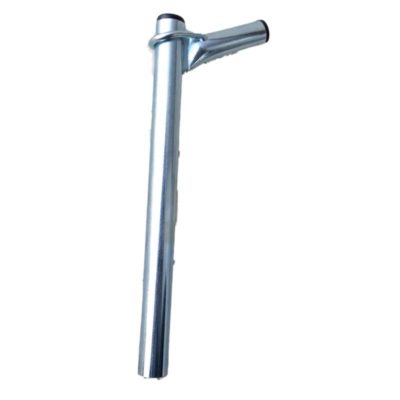 Tige de selle MOPED KINGS PULL BACK Ø 25.4 x 300mm - décalé 100mm chromé