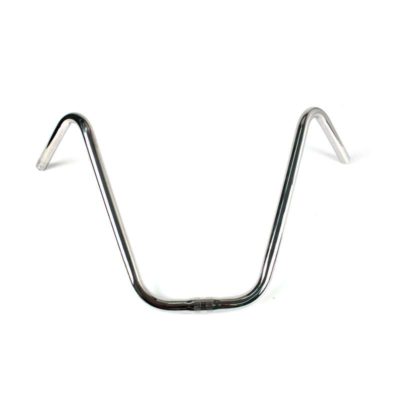 Guidon MOPED KINGS HIGHRISER Ø 25.4/22mm chromé 35 x 67 - décalé 16cm