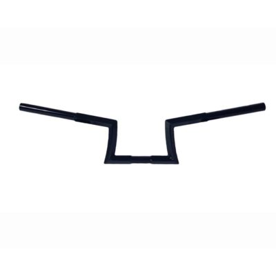 Guidon MOPED KINGS DELTA - TORNADO Ø 22mm noir 67 x  16.5 - décalé 0cm