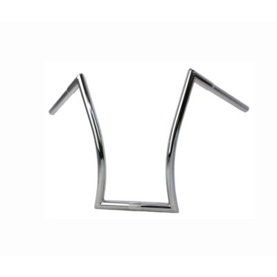 Guidon MOPED KINGS BREEZER HORN - LARGE Ø 25.4/22mm chromé 70 x 40cm