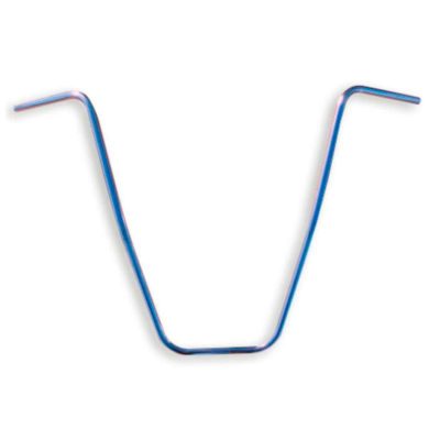 Guidon MOPED KINGS APEHANGER Ø 22mm chromé 100 x 63.5 - décalé 15cm