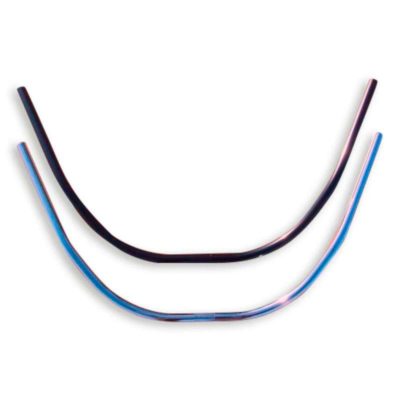 Guidon MOPED KINGS CRUISER Ø 22mm chromé 81 x 7 - décalé 39cm