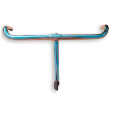 Guidon MOPED KINGS TRANSPORTER - GERMANY Ø 22mm chromé 53 x 7cm