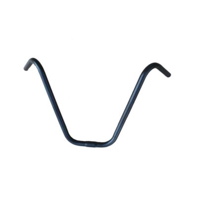 Guidon MOPED KINGSIGHRISER Ø 25.4/22mm noir 35 x 67 - décalé 16cm