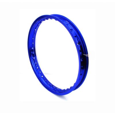 Jante MOPED KINGS (vide) 1.50 x 16 pouces avec 36 trou bleu- eloxiert 65mm