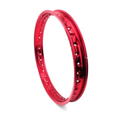 Jante MOPED KINGS (vide) 1.50 x 16 pouces avec 36 trou rouge- eloxiert 65mm