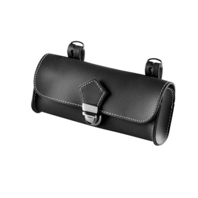 Sacoche MOPED KINGS cuir 170 x 75 x 45mm noir