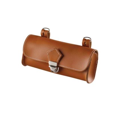 Sacoche MOPED KINGS cuir 170 x 75 x 45mm brun