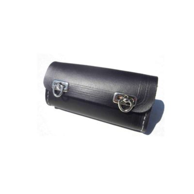 Sacoche MOPED KINGS cuir 175 x 85 x 40mm noir