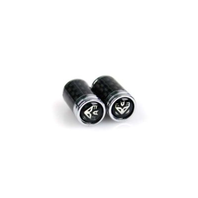 Bouchon valve MOPED KINGS TRANSFORMERS - DECEPTICON (paire) en Carbone