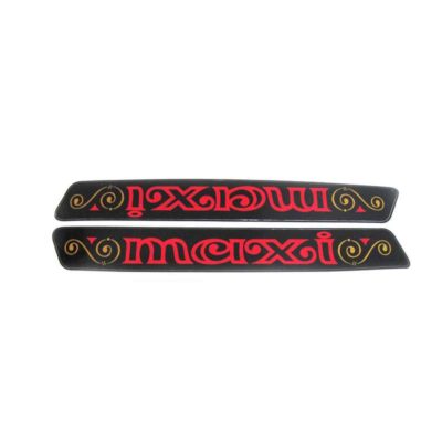 Autocollants PUCH paire logo MAXI réservoir d'essence rouge/noir