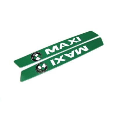 Autocollants PUCH paire logo MAXI réservoir d'essence vert